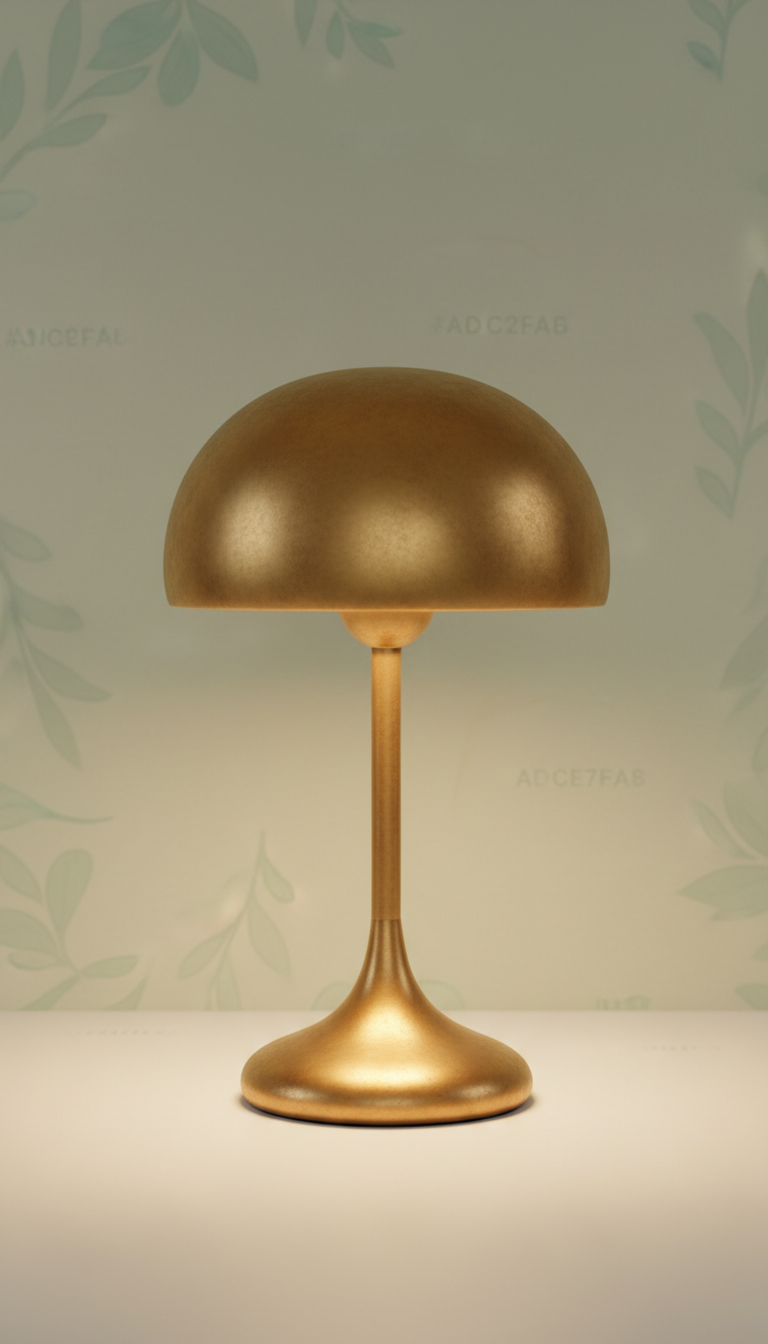 Handcrafted Brass Table Lamp